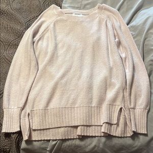 Light pink old navy sweater